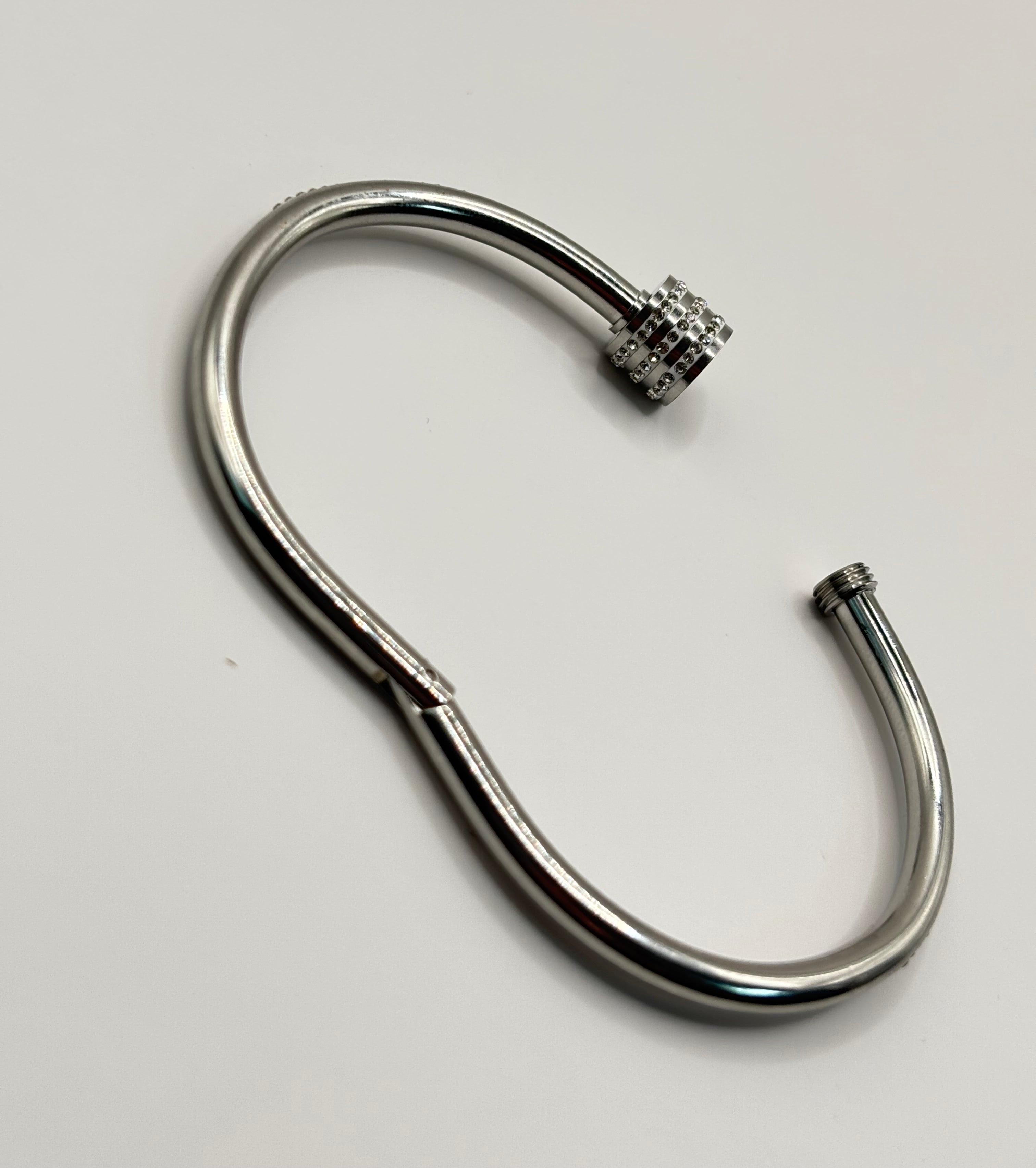 Armband Met Draaisluiting Zilver