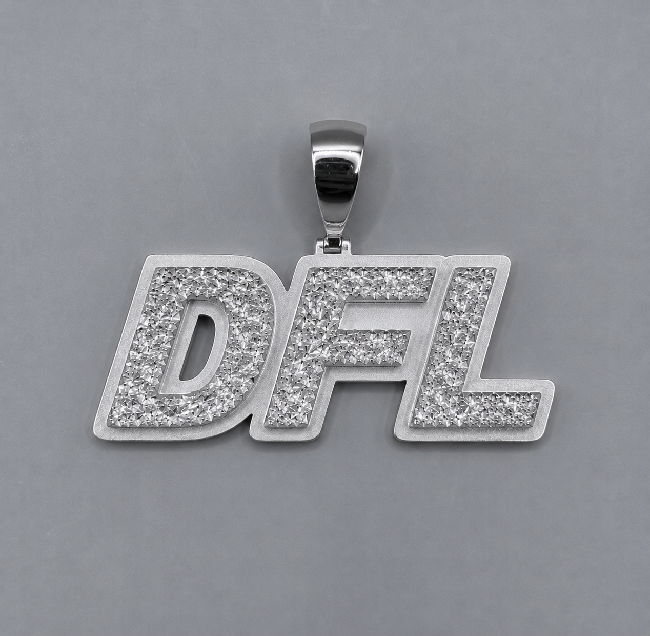 Custom 3 Letters 3.0 - Zilver