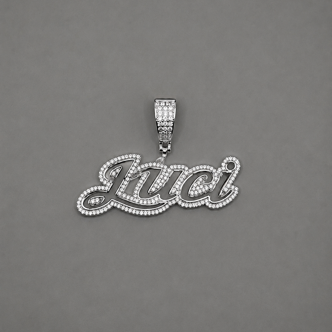 Custom 4 letters 5.0 - Zilver