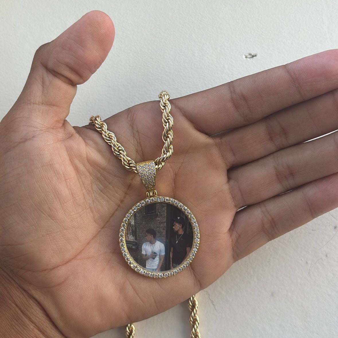 Foto Hanger Rond + Ketting