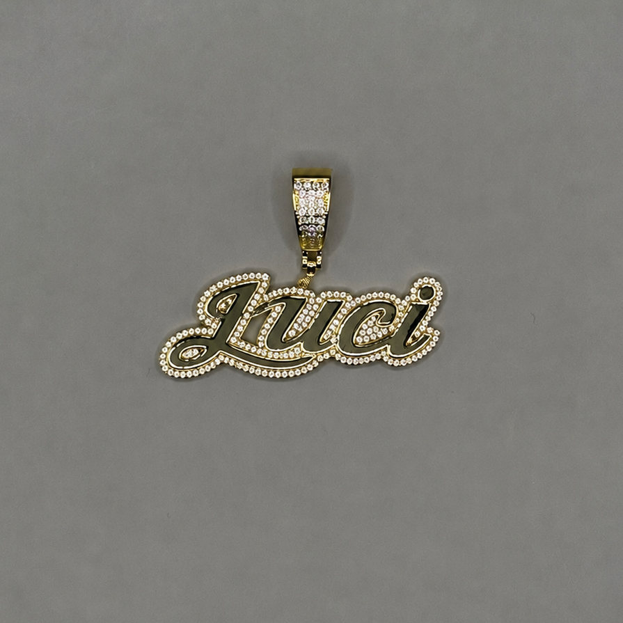 Custom 4 letters 5.0 - 14k goud