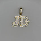 Custom 2 Letters Hanger + Ketting