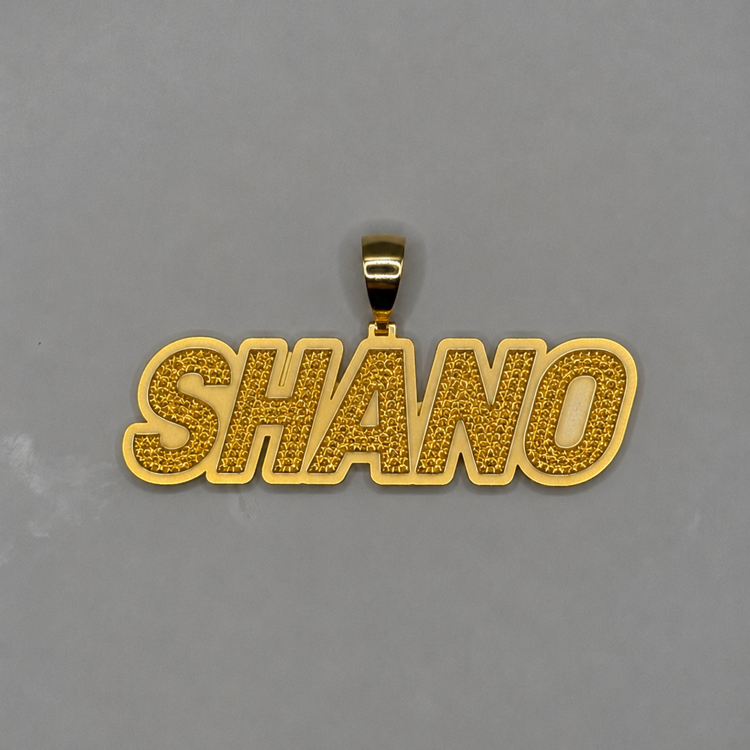 Custom 5 Letters 3.0 - 14k Goud