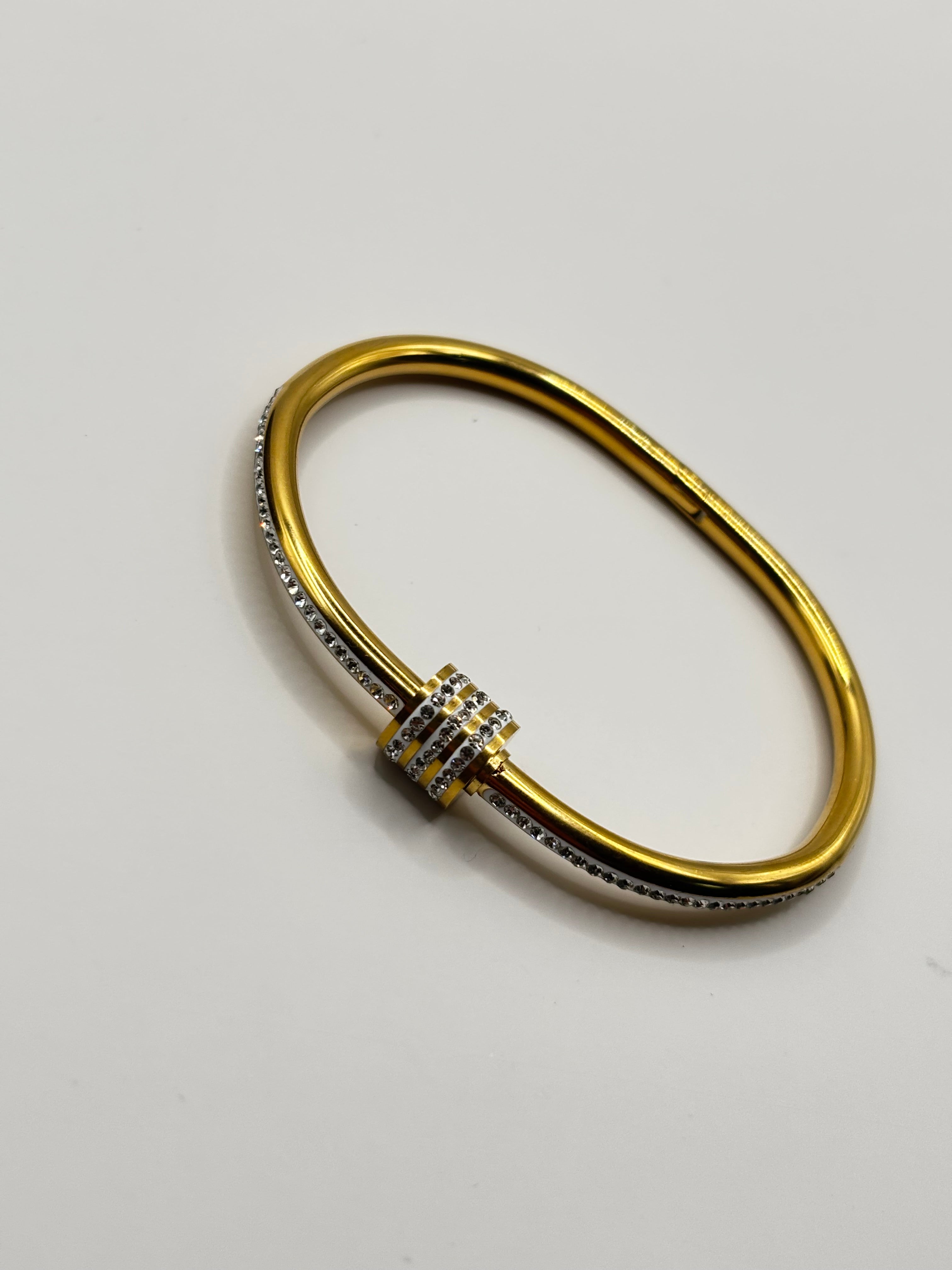 Armband Met Draaisluiting Goud