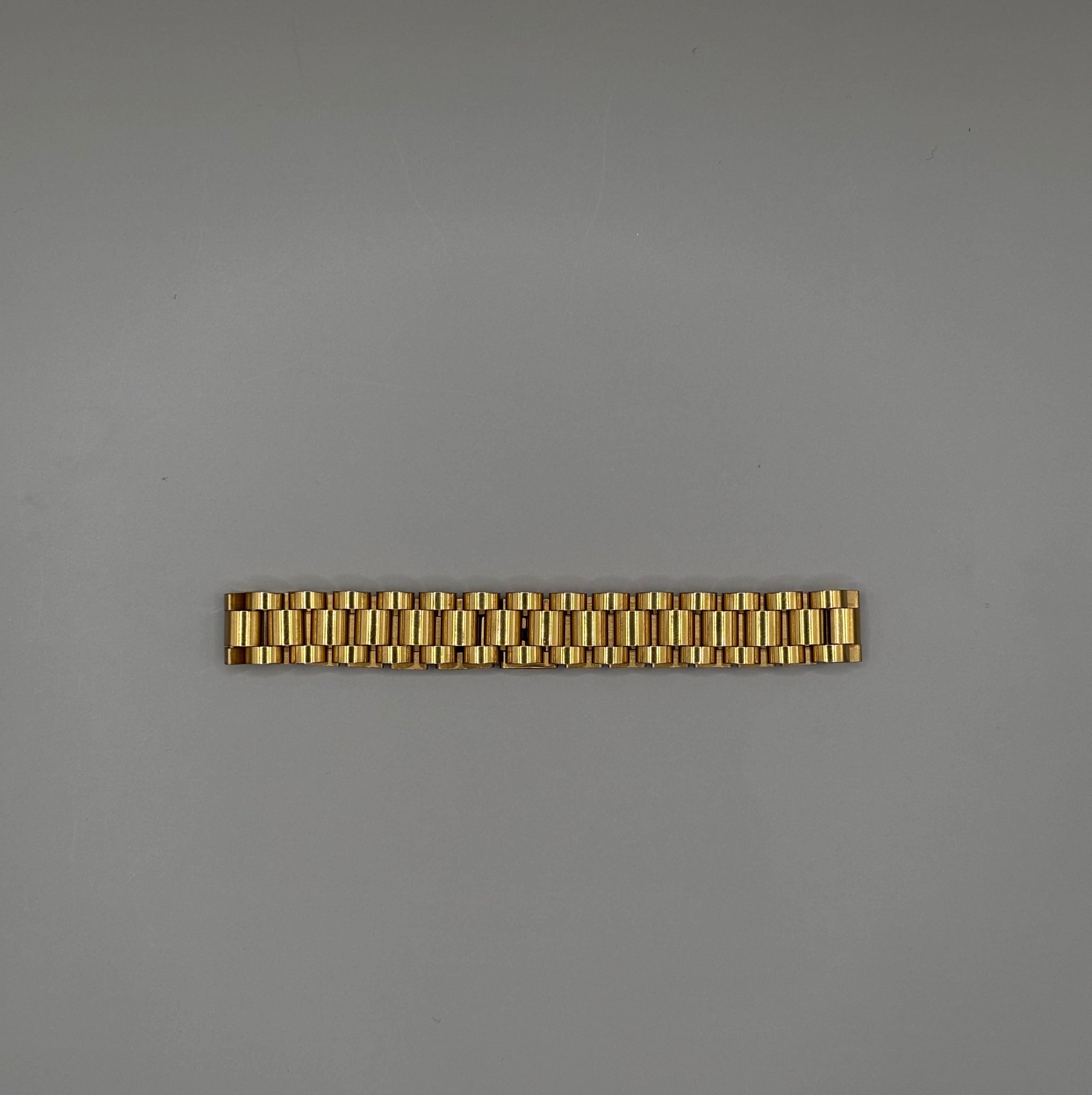 Schakel armband goud 18k