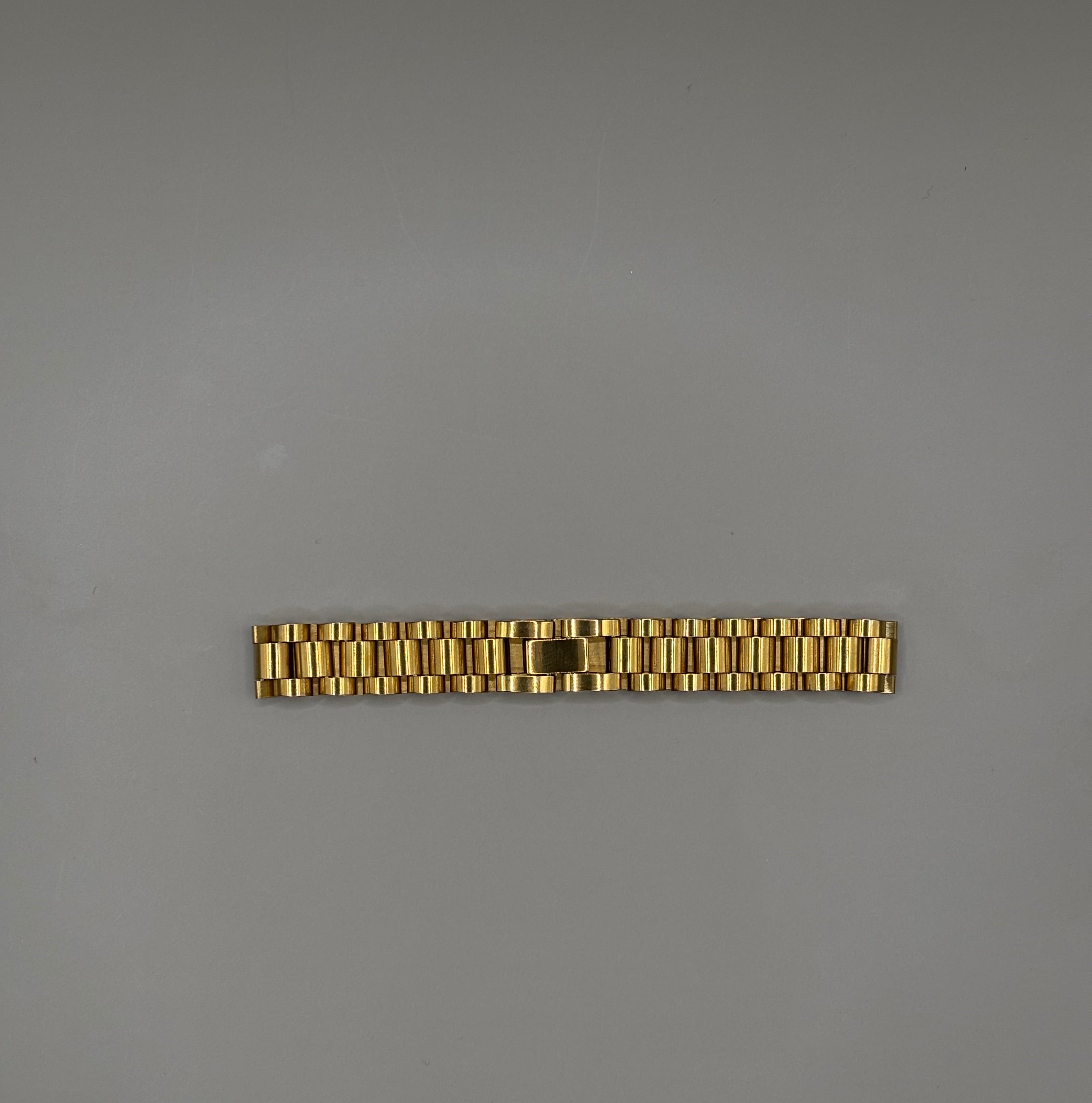 Schakel armband goud 18k