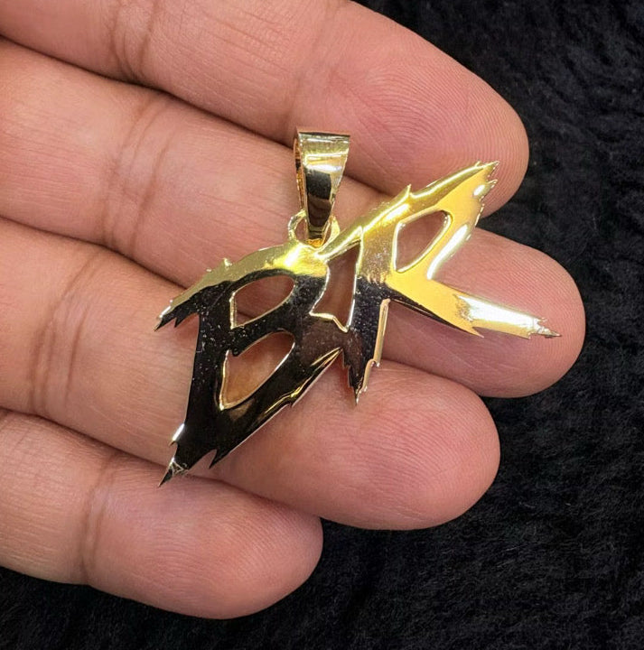 Custom 2 letters 3.0 14k goud