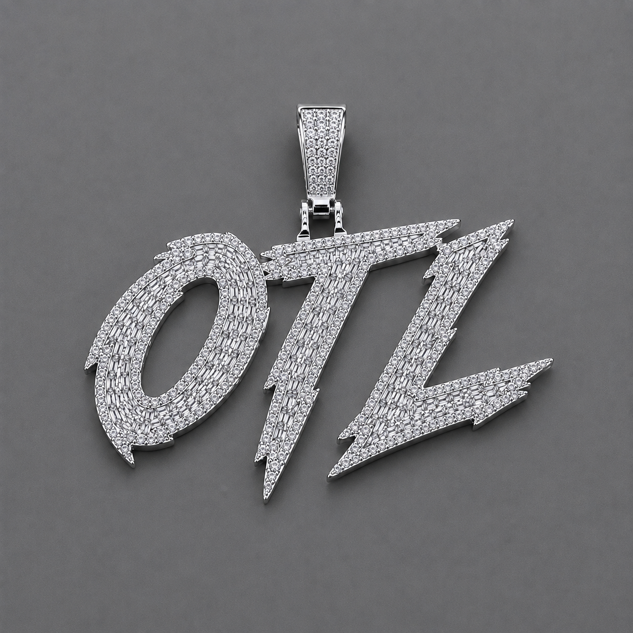 Custom letter hanger 2.0 - 3 letters Zilver