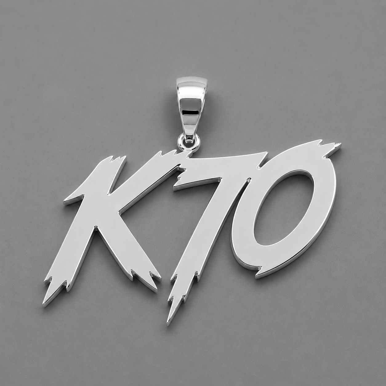 Custom 3 letters 4.0 - Zilver