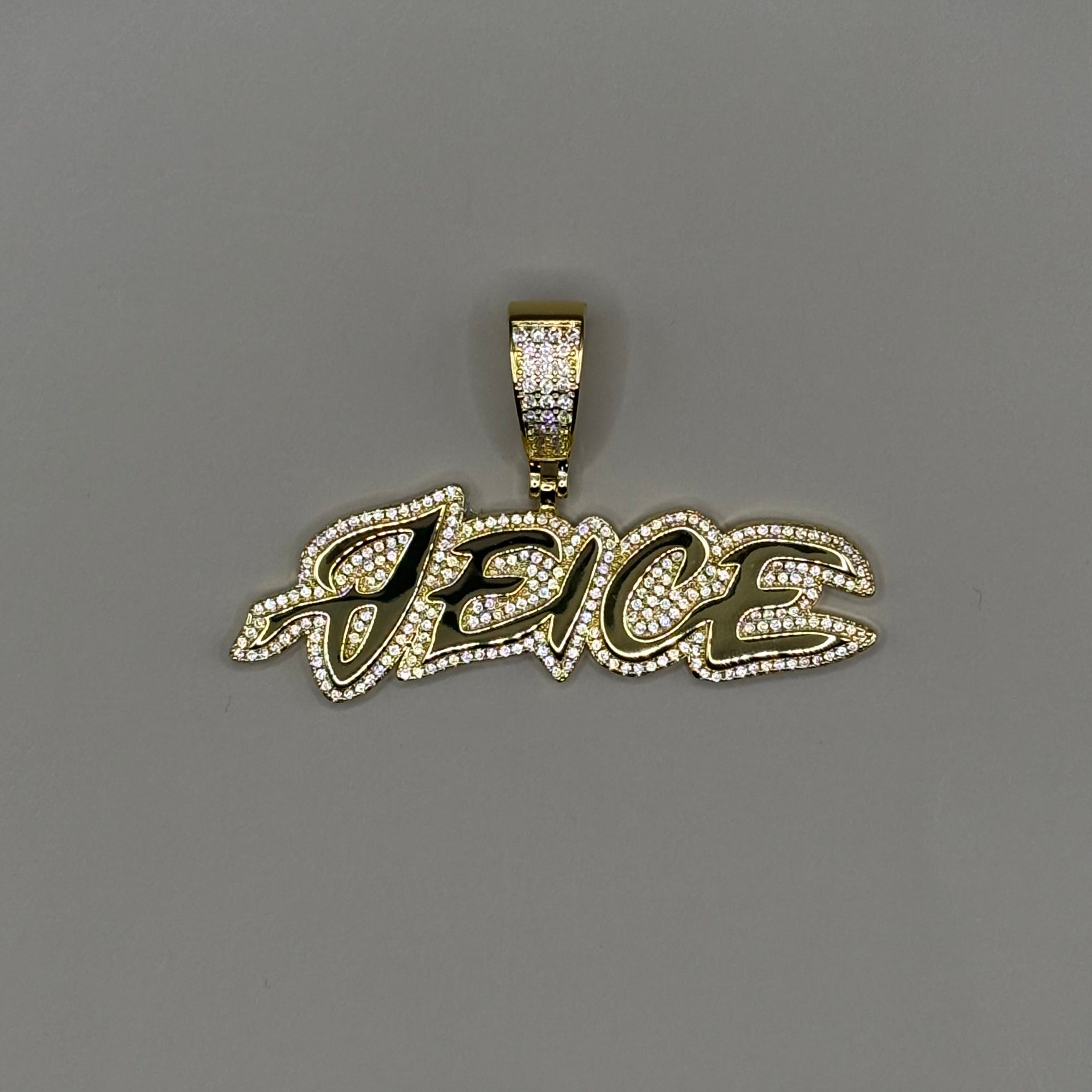 Custom 5 letters 5.0 - 14k goud