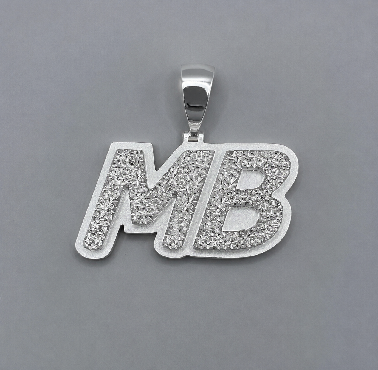 Custom 2 Letter 3.0 - Zilver