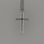 Jezus Kruis hanger Zilver