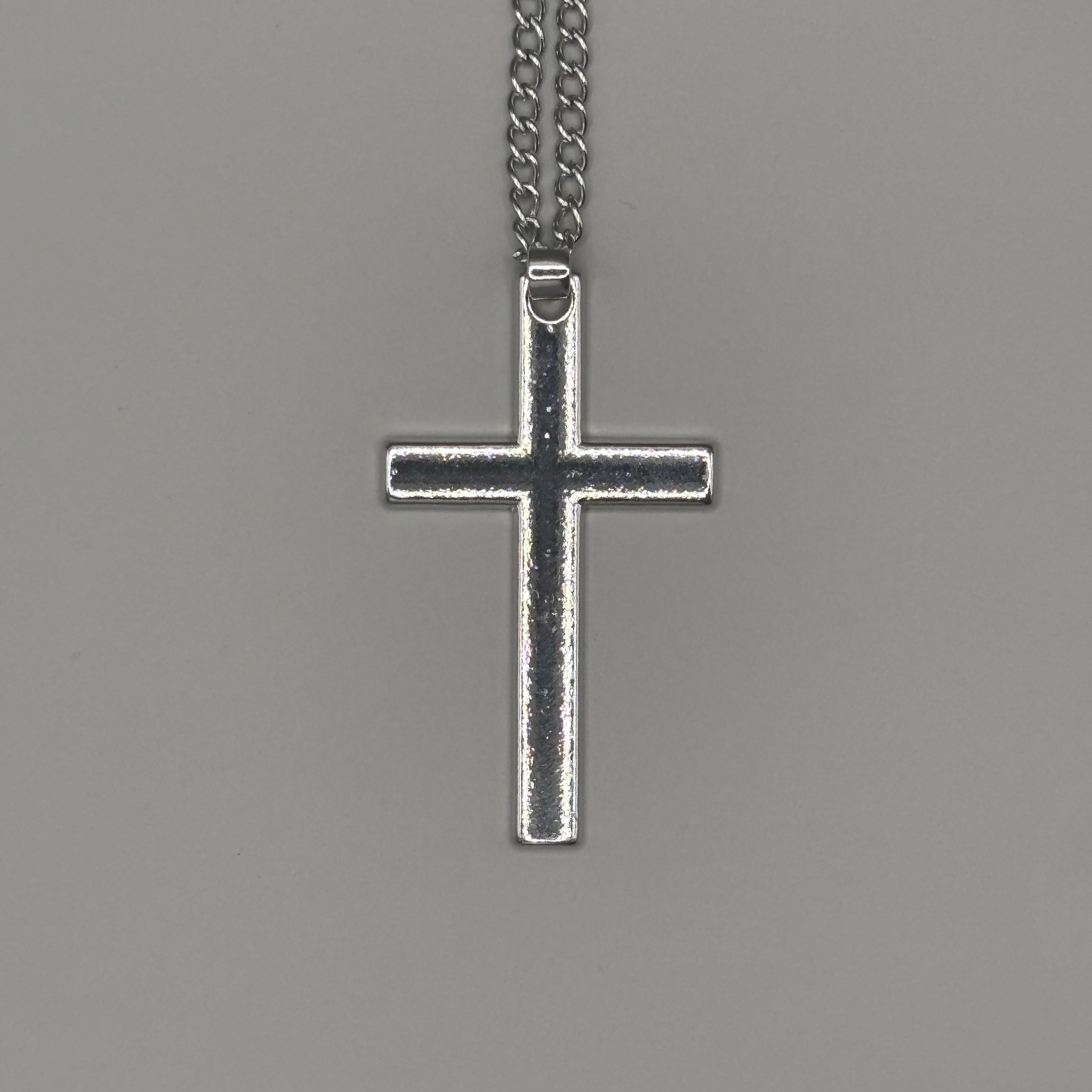Jezus Kruis hanger Zilver