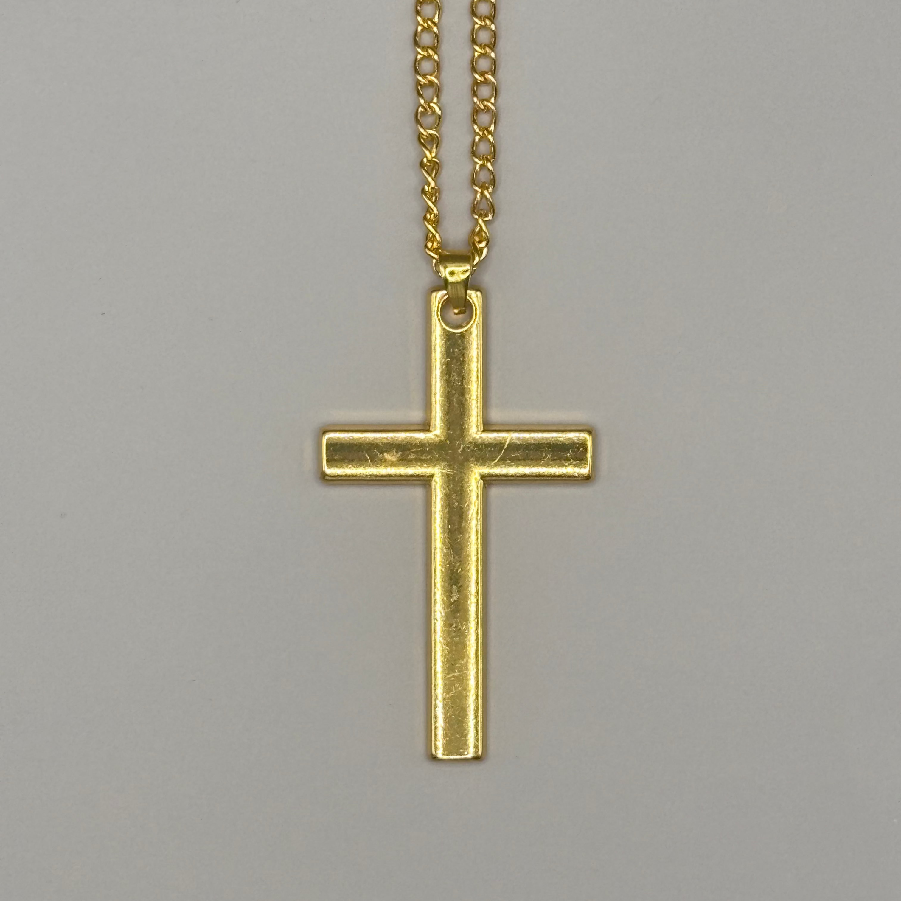 Jezus Kruis hanger Goud 18k